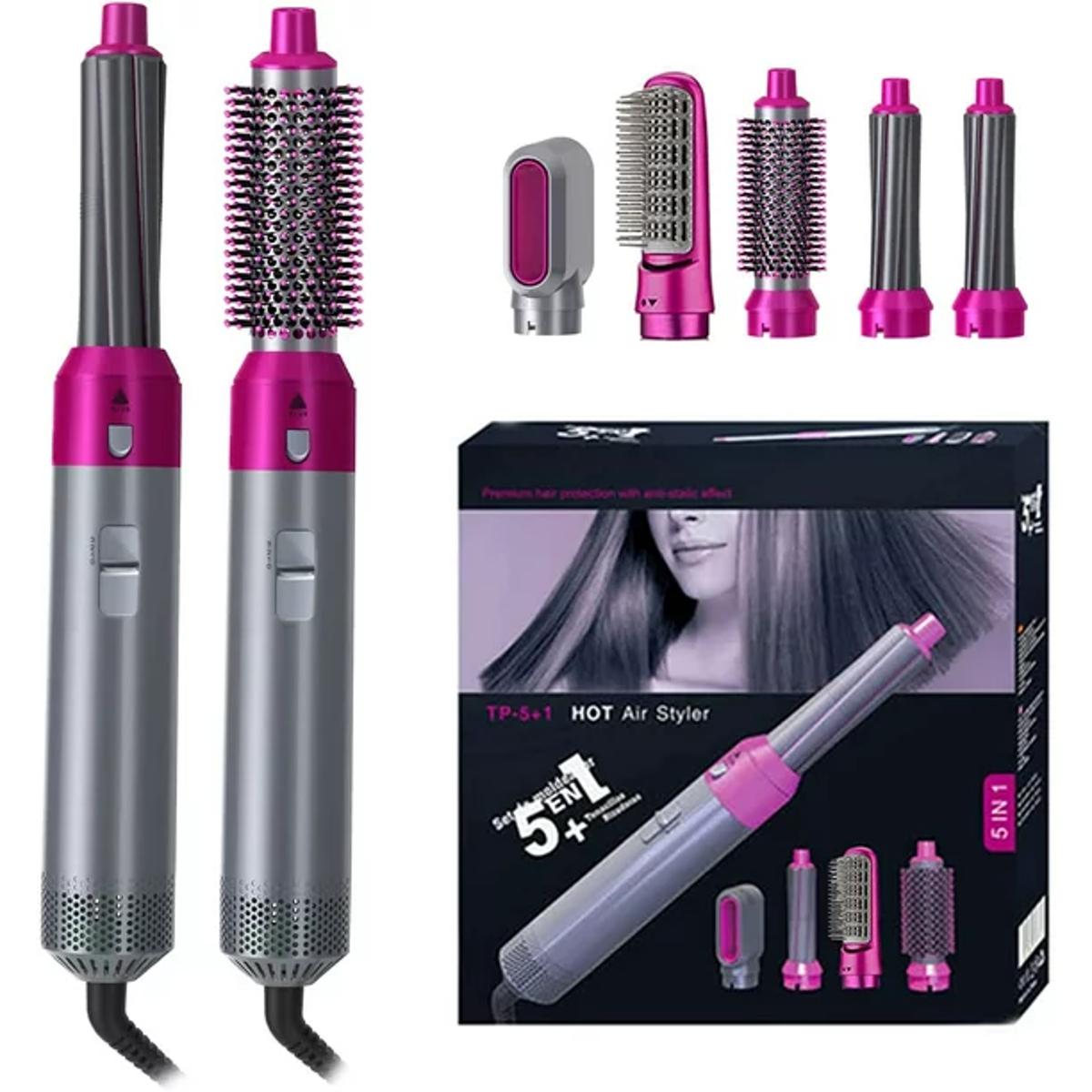 5-In-1 Ultra Powerful Multifunctional Hair Straightener And Curler