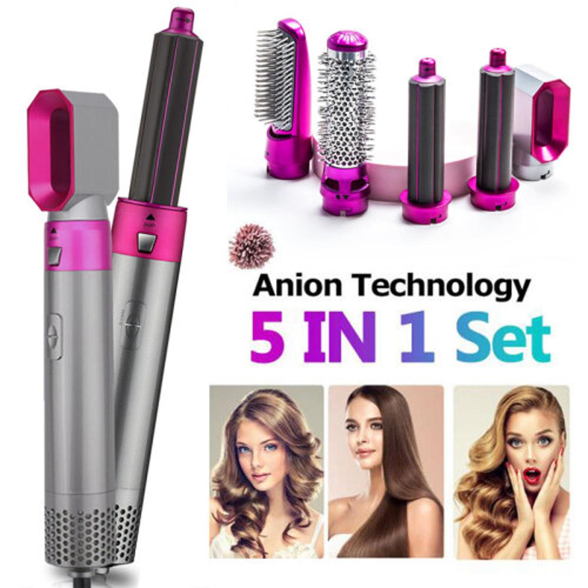 5-In-1 Ultra Powerful Multifunctional Hair Straightener And Curler